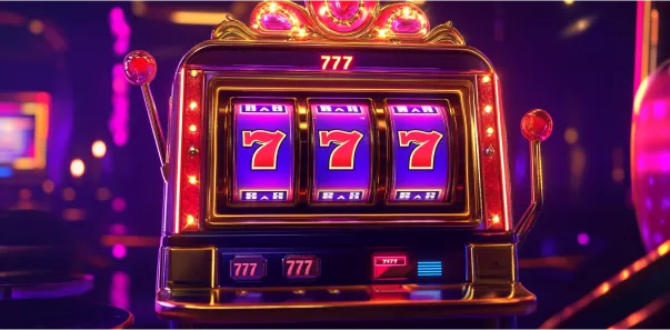 Golden dice glowing in motion